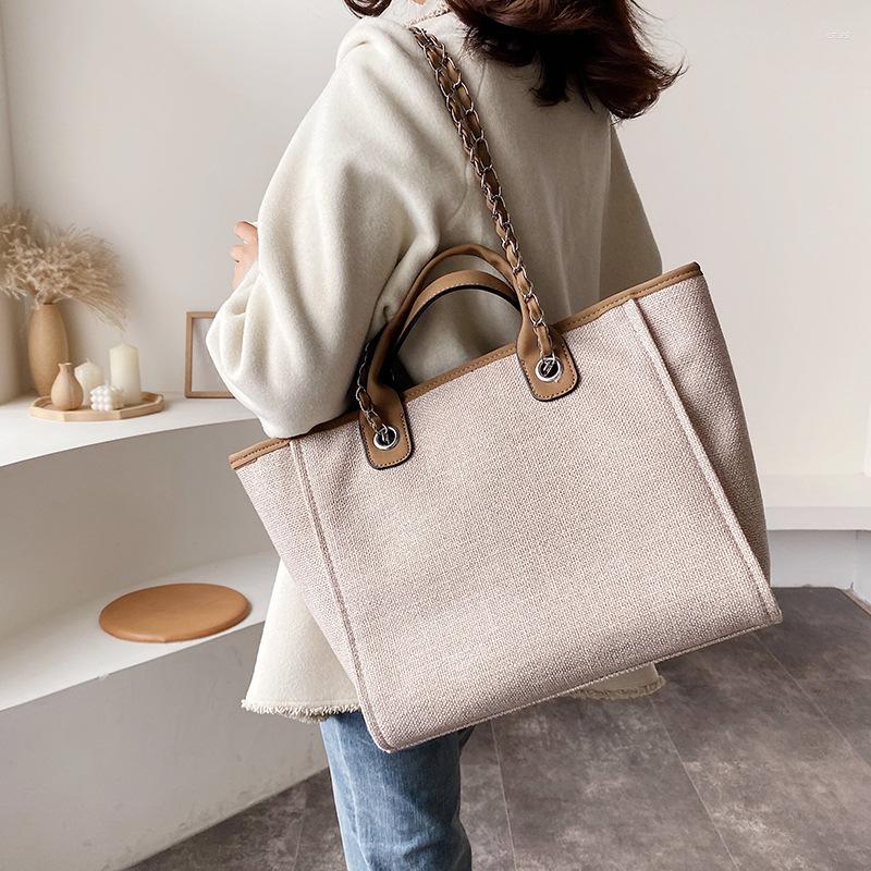 

Evening Bags GUANGHUIXB Women's Canvas Tote Bag 2022 Fashion Ladies Large Capacity Handbag Shoulder, Black