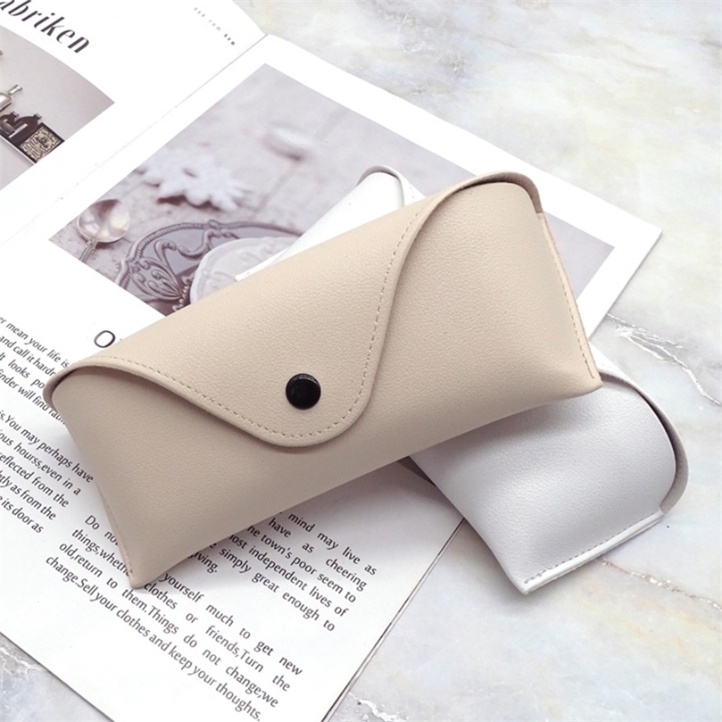 

Sunglasses Cases Bags Durable Leather Eye Glasses Sunglasses Shell Hard Case Convenient Lightweight Protector Box Solid Color Pouch Bag Easy To Carry 221010