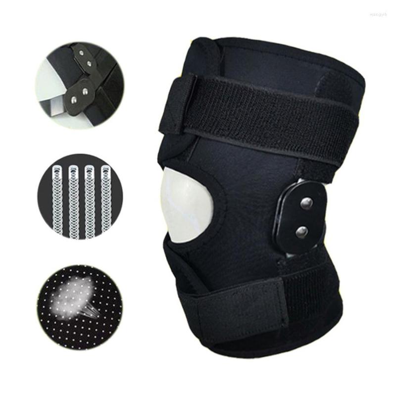

Knee Pads Adjustable Breathable Brace Orthopedic Stabilizer Support Guard With Inner Flexible Hinge Sports, Picture shown