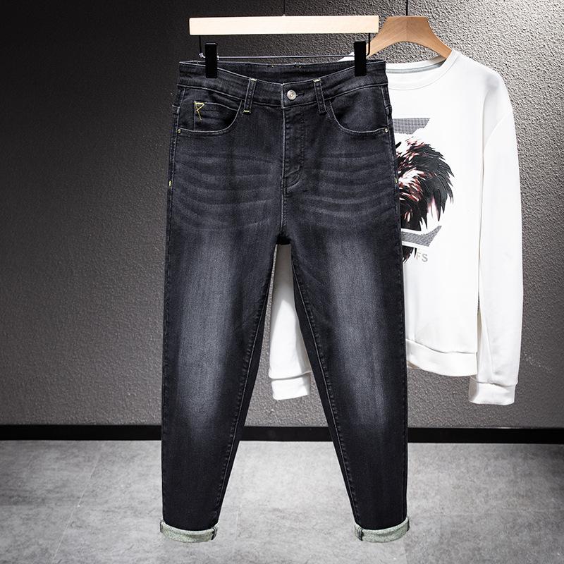 

Men's Jeans Men's Loose Denim Plus Size Stretch Retro Harlan Pencil Pants Classic Simple Brand Autumn Style, Black