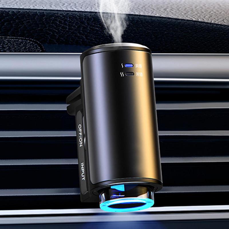 

Auto Electric Air Diffuser Aroma Car Vent Humidifier Mist Wood Grain Oil Freshener Perfume Fragrance