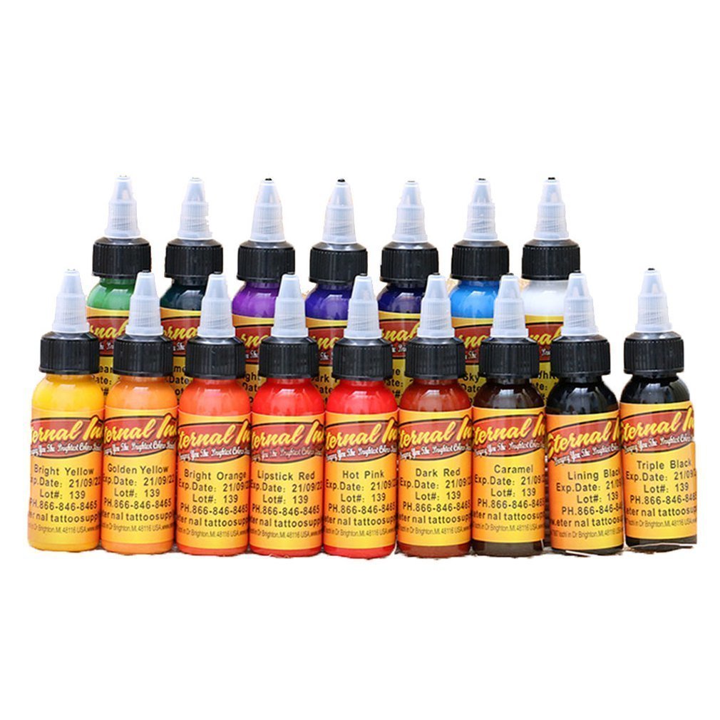 

Tattoo Inks 30Ml Ink Pigment 16 Colors Body Art Kits Professional Beauty Paints Makeup Supplies Semi permanent Eyebrow 221010