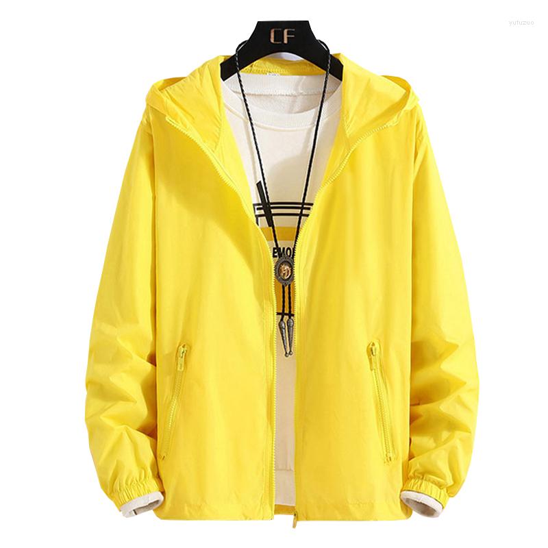 

Men's Jackets 8XL 7XL 6XL Plus Size Mens Quick Dry Skin Coat Sunscreen Waterproof Thin Army Outwear Ultra-Light Windbreake Jacket, 1y25-1