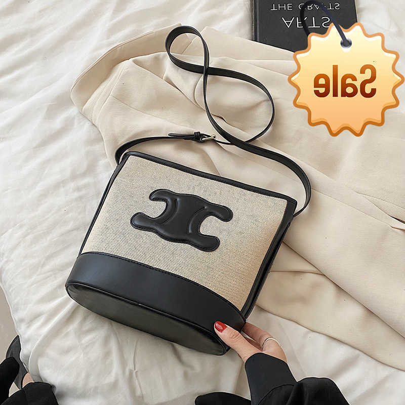 Sacs de créateurs 2022 Summer Arc de Triomphe seau de grande capacité Tote de haute qualité Lisa One épaule MSenger Fashion Fashion Factory Vente