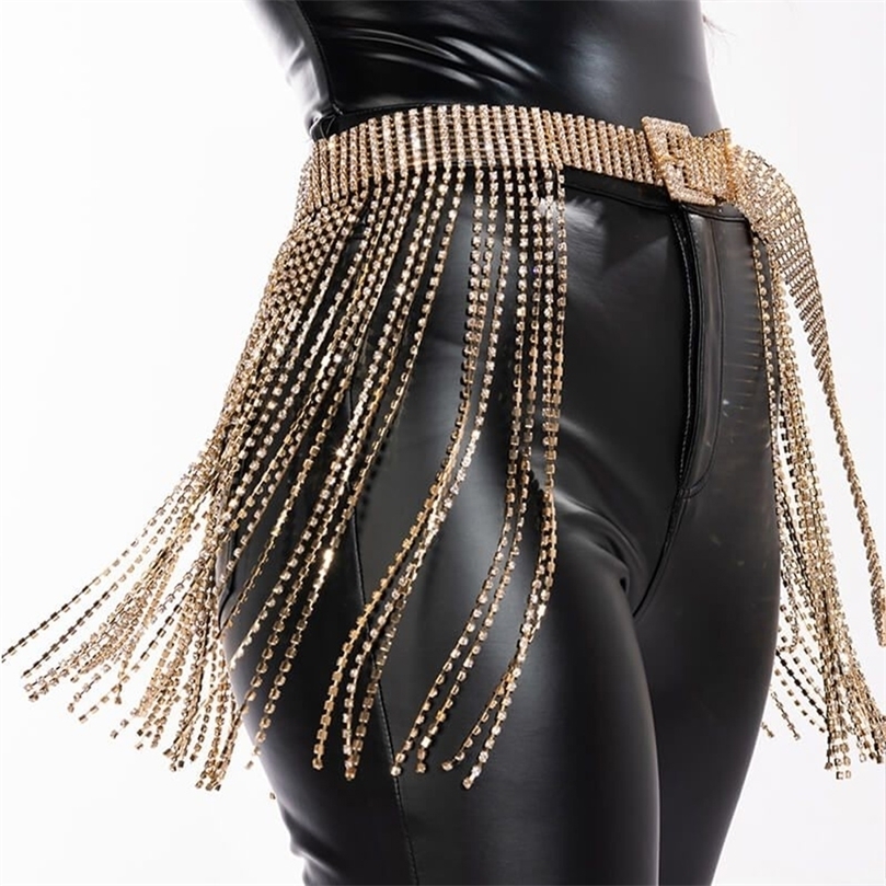 

Other Sparkling Tassel Short Skirt Belt Buckle Crystal Sexy Women Waist Chain Belt Fringe Niglub Dress Body Jewelry Gift 221008