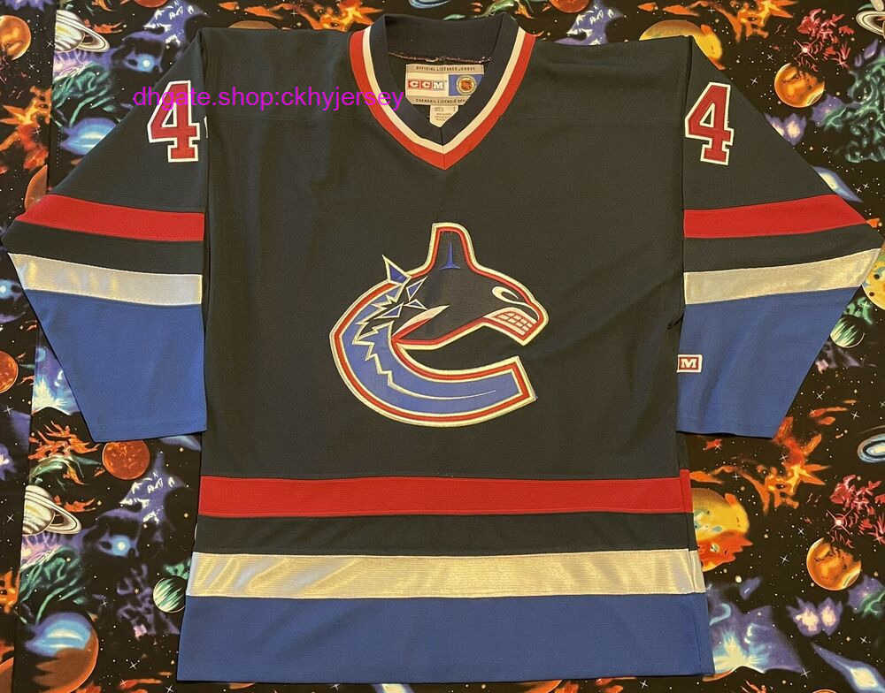 

New Jerseys Retro Cheap Stitched CCM Vancouver Cannucks Todd Bertuzzi Hockey Jersey Mens Kids Throwback Jerseys, Same as picture