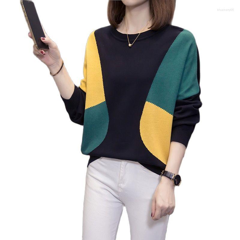 

Women's Sweaters Black Green Korean Harajuku Spring Autumn Winter Knitted Vintage Pullover Fashion Women'S 2022 Female