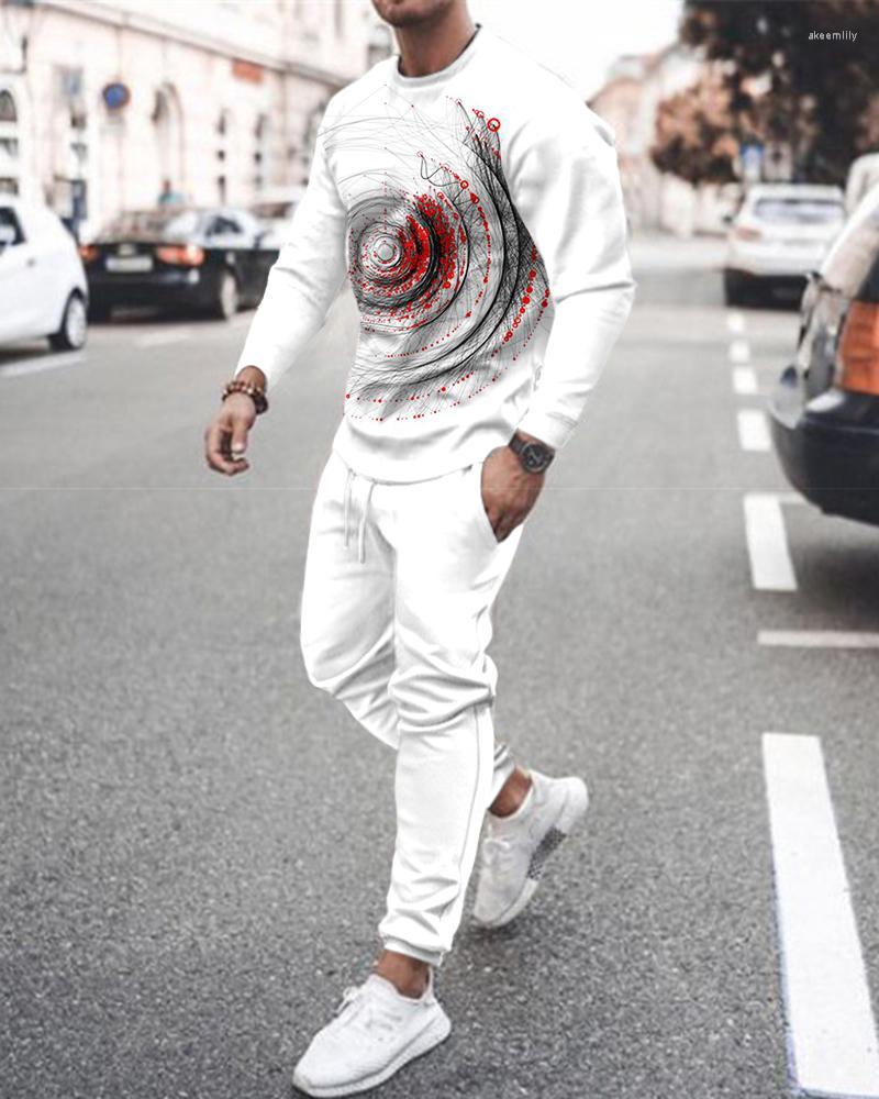 

Men' Tracksuits Men' Clothing Long Sleeve Set 3D Printing Street Style Pattern Casual Oversized Fashion Male Clothes Autumn Sportwear, Tc1037