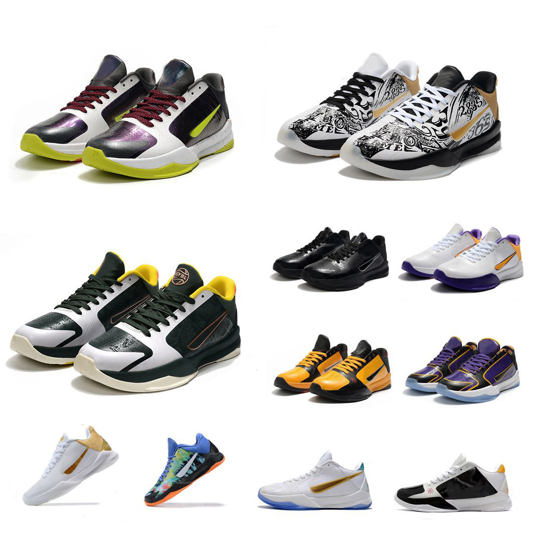 

Mens black mamba 5s protro basketball shoes ZK5 bryants 5 KB5 UNDFTD What if EYBL Chaos Bruce Lee Lakers Big stage sneakers tennis