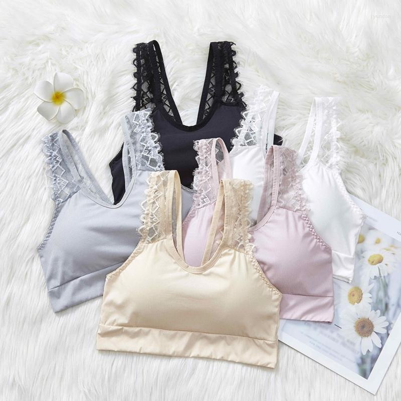 

Yoga Outfit Women Fitness Sports Bra Padded Push Up Female Lace Crop Top Gym Shirts Seamless Sport Brassiere Tops Vest, Pink