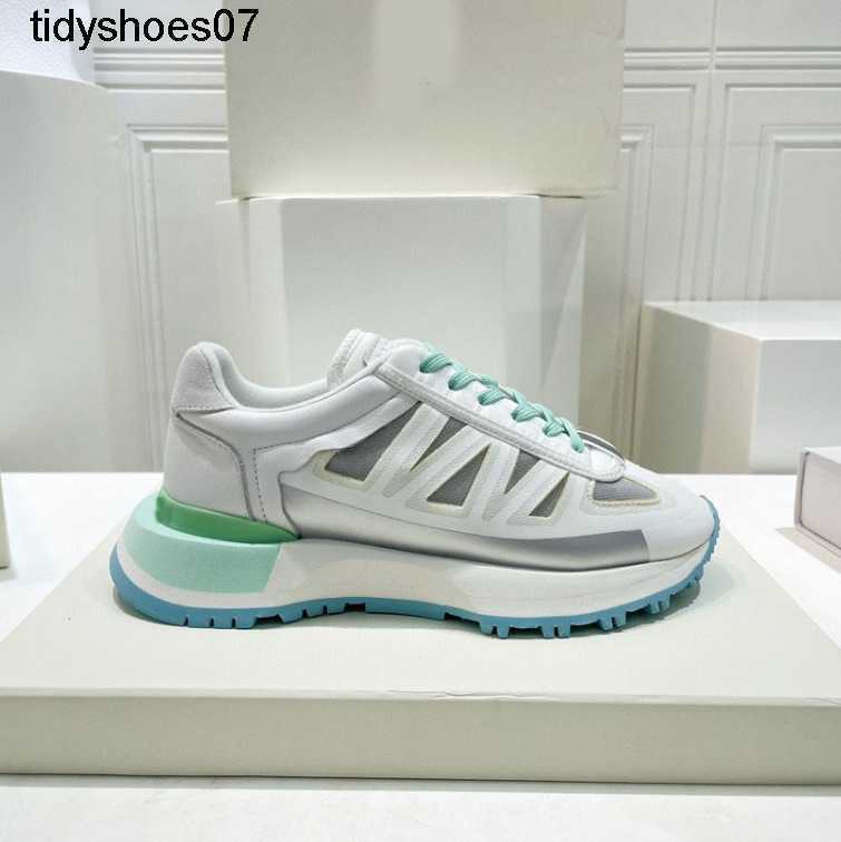 

2022 designer New designer Daddy Shoes Moral Training Sports Casual Thick soled Running Men's and Women's Small White Shoes, Blue