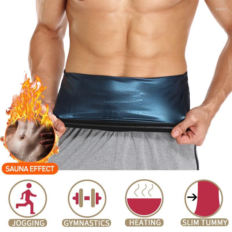 

Men's Body Shapers Men's Men Waist Trainer Fitness Shaper Polymer Girdle Sheath Sweat Tummy Trimmer Slimming Belt Sauna Corset Weight