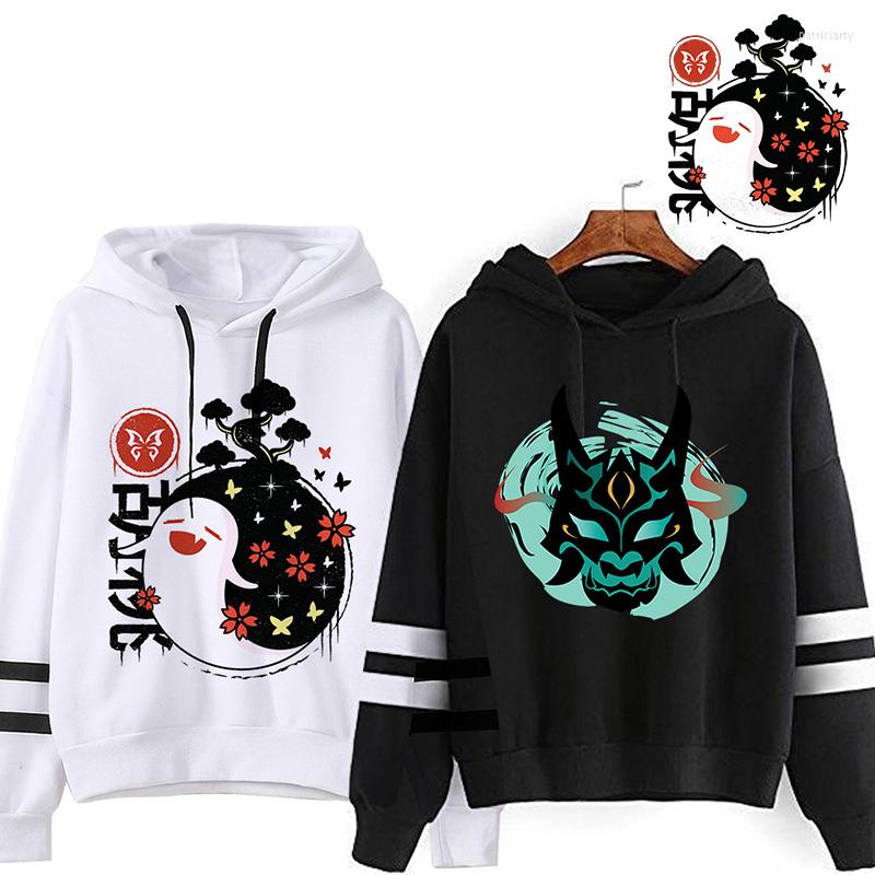 

Men's Hoodies Sweatshirt Xiao Genshin Impact Hoodie Kawaii Cartoon Harajuku Streetwear Hu Tao Graphic Hoody Unisex Sweatshirts, Kong