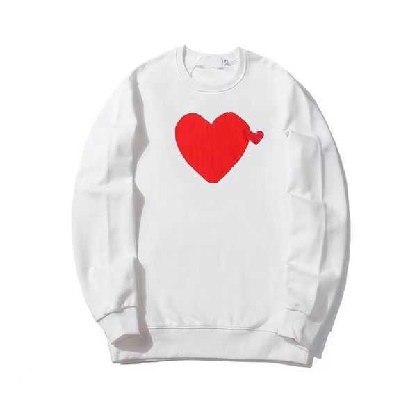 

Men's Hoodies Sweatshirts Designer men's Play Commes Jumpers Des Garcons Letter Embroidery Long Sleeve Pullover Women Red Heart Sportswear 1