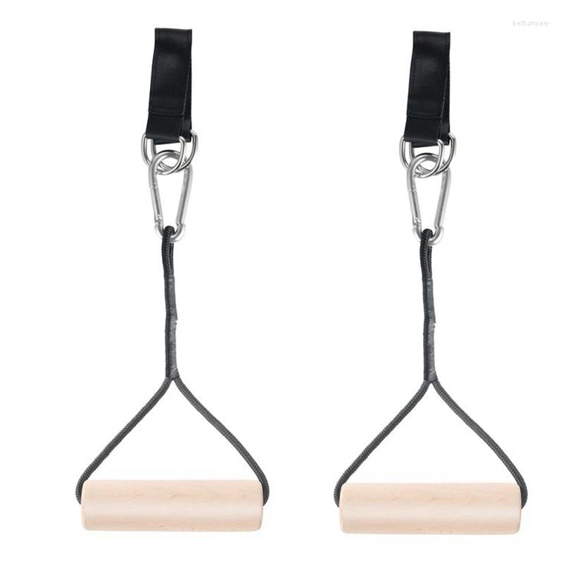 

Nail Art Equipment 1 Pair Pull Up Hand Wooden Grip With Strap Grips For Strength Core Workout Rock Climbing Holds Arm Exercise