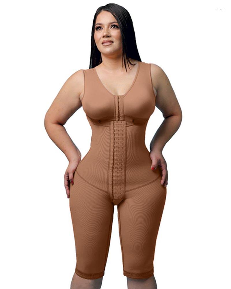 

Women' Shapers Fajas Colombian Girdle Waist Trainer Double Compression BBL Shorts Tummy Control Sheath Slimming Flat Stomach Modeling Belt, Beige
