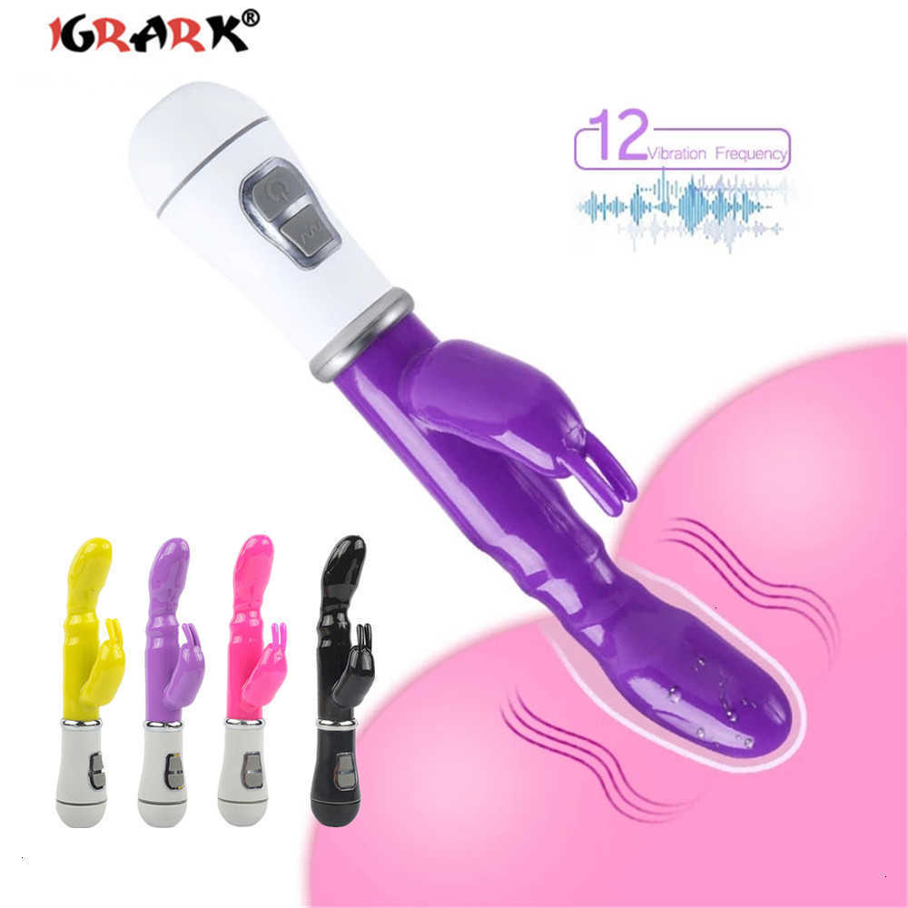 Massager Double Head Vibrator Vaginal Massage Dildo Sex Toys for Women G-spot Vibrating Love Egg Clitoris Stimulator Female Masturbator