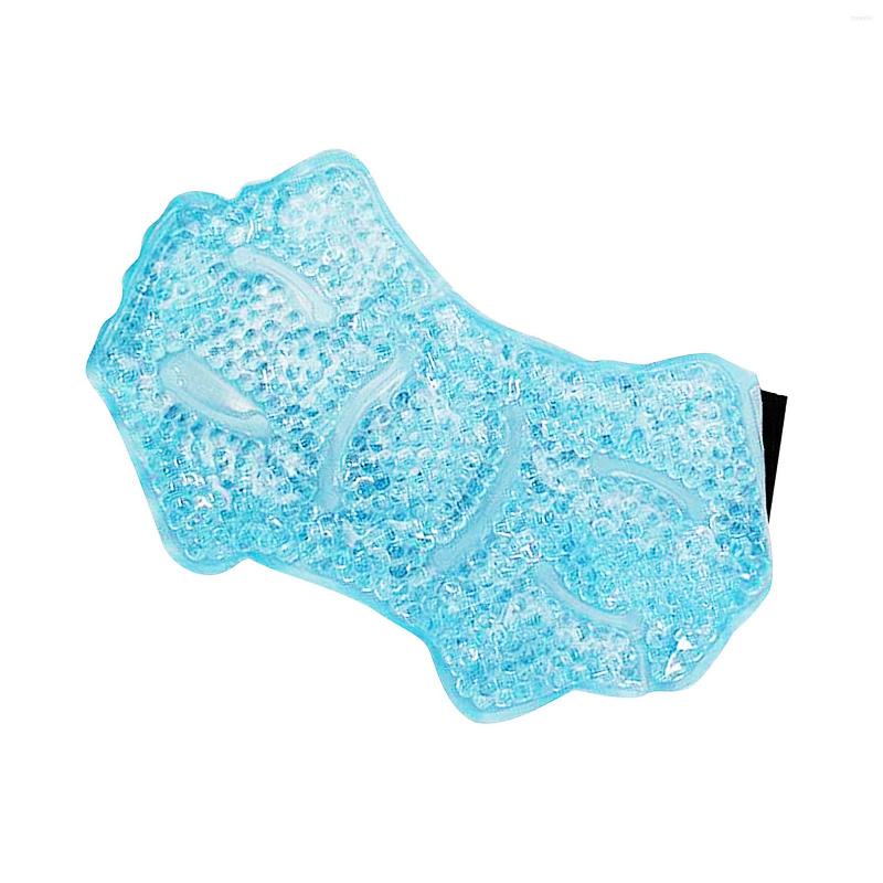 

Ankle Support Cold Wrap Knee Ice Pack Foot For Injuries Reusable Gel Compression, Blue