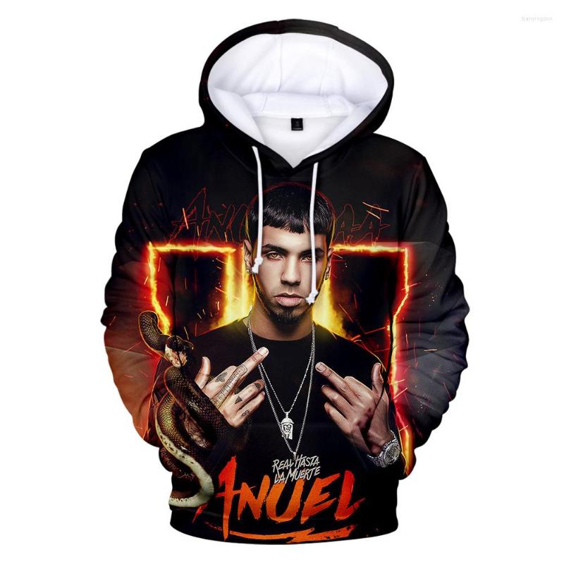 

Men's Hoodies 2022 Hooded 3D Anuel Men Women Sweatshirts Fashion Kids Hoodie Spring Autumn Boys Girls Hoode Pullovers