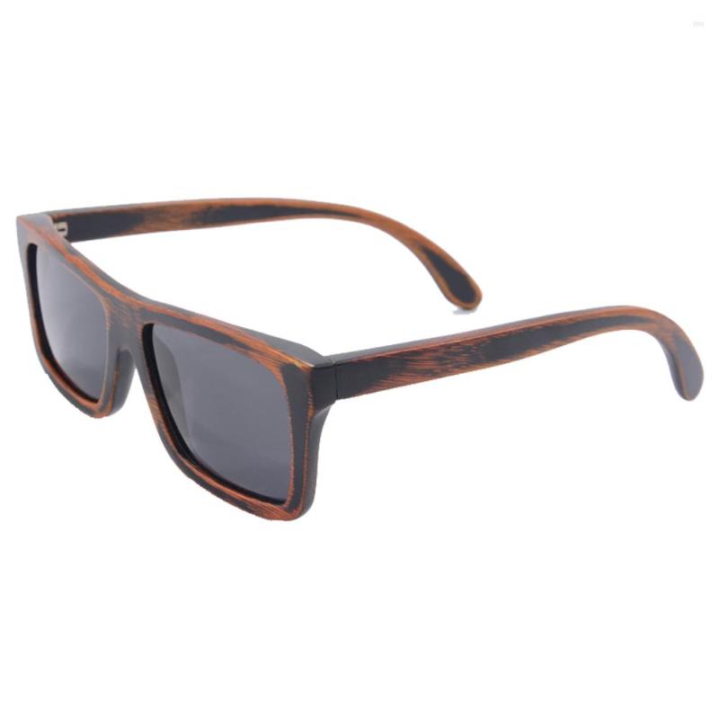 

Sunglasses Black Bamboo Fashion Polarized Design Wooden For Z6010