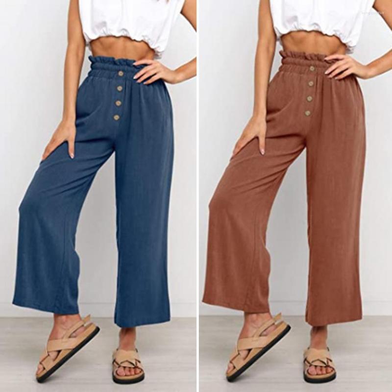 

Women' Pants Anti-pilling Comfortable Women Summer Solid Color Casual Streetwear, Black