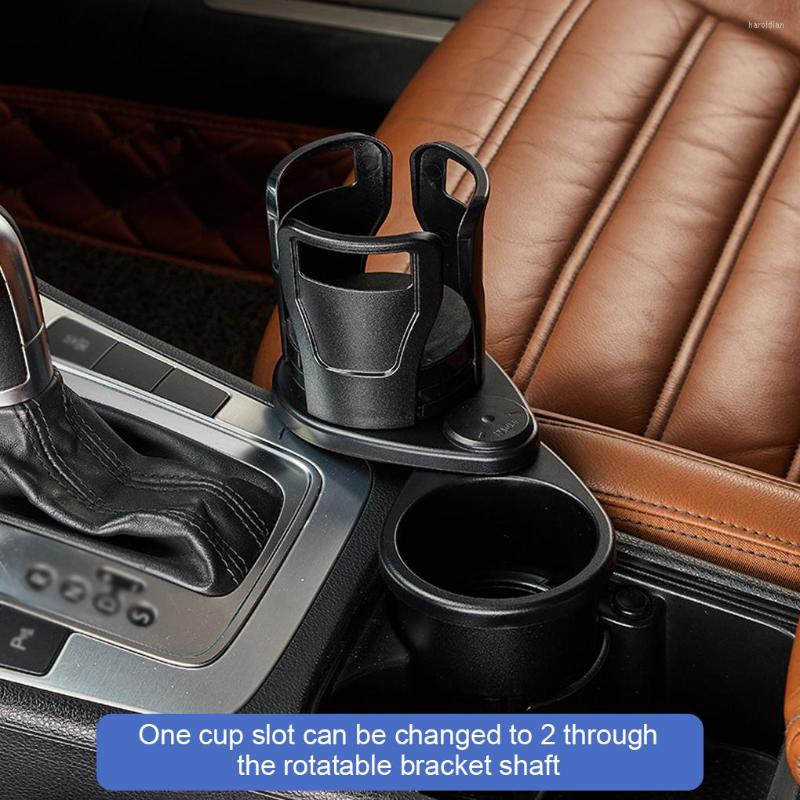 

Drink Holder Car Insert Cup Storage Bottles Cupholder Extender Beverages 360-Degree Automotive Bottle Organizer Accessories