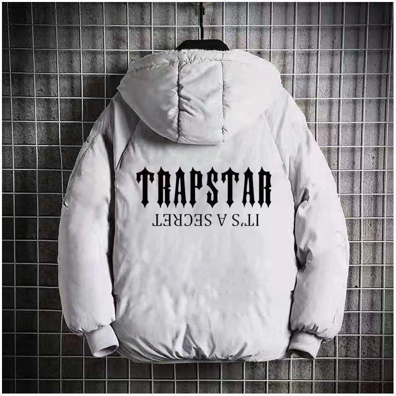 

limited new trapstar london mens clothing down jacket xs2xl men woman fashion down jackets men cotton brand teen coat, Black