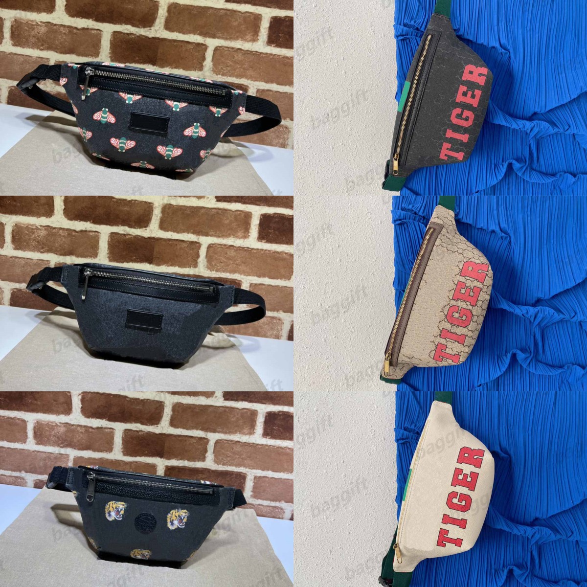 

Meo vintage Tiger Waist Bags Cross body Shoulder Chest pack Flaps Belt Purse Luxury Retro mini totes Fly Hobos Men Fanny Pack pocket bumbag handbag 675181