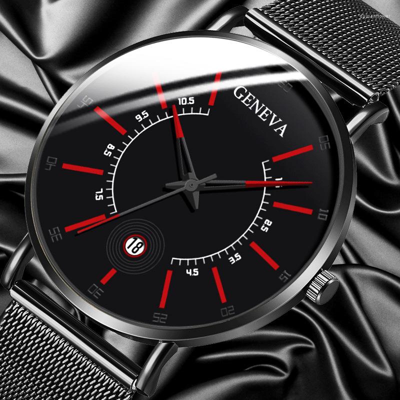 

Wristwatches Fashion Casual Men's Watches 2022 Luxury Top Brand Business Sport Calendar Steel Belt Quartz For Men Reloj Hombre