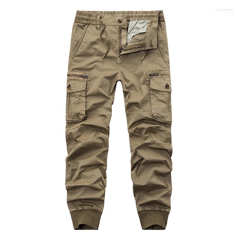 

Men's Pants Men's 2022 Mens Camouflage Tactical Cargo Men Joggers Military Casual Cotton Hip Hop Ribbon Male Army Trousers, Black