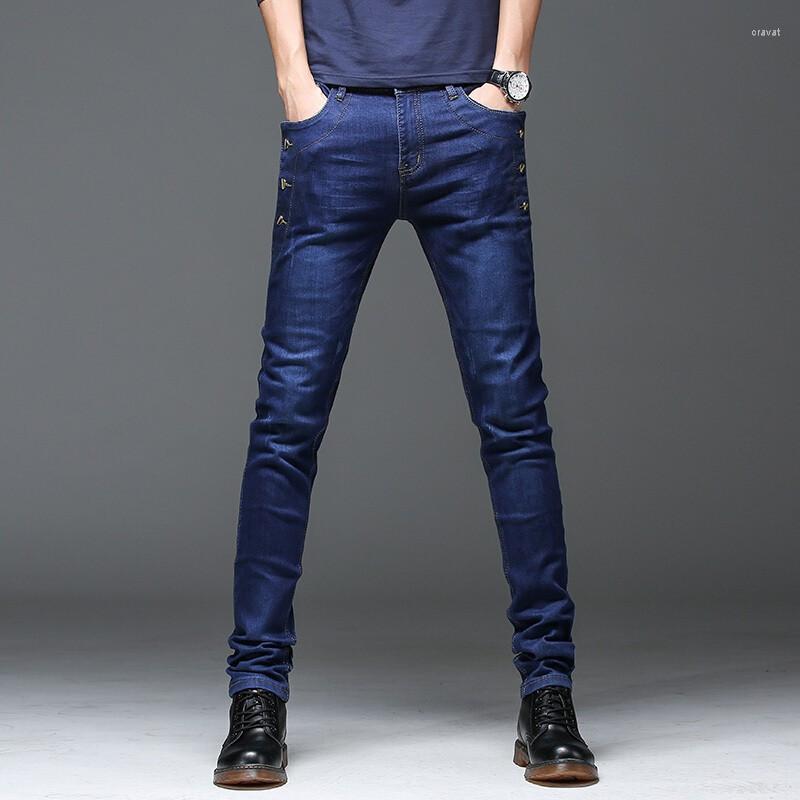 

Men's Jeans 2022 Autumn Men Black Classic Fashion Designer Denim Skinny Men's Casual High Quality Slim Fit Trousers Jean