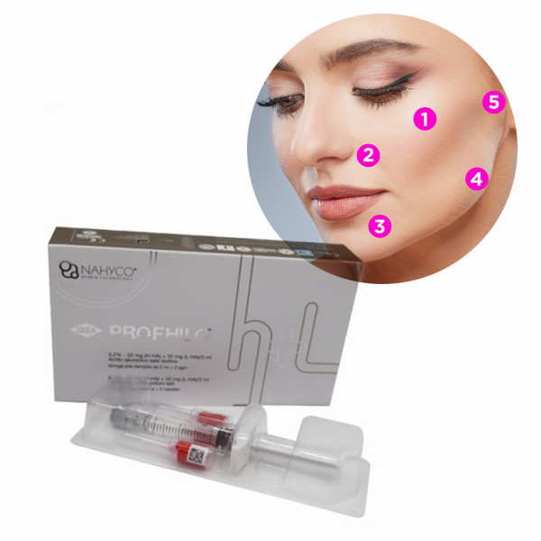 

Beauty Items Profhilo Five Point Lifting injectable hyaluronics acids 2ml