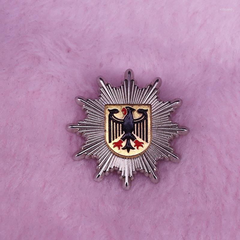 

Brooches German Eagle Coat Arms Crest Enamel Laple Pin Deutschland Bundesadler Badge
