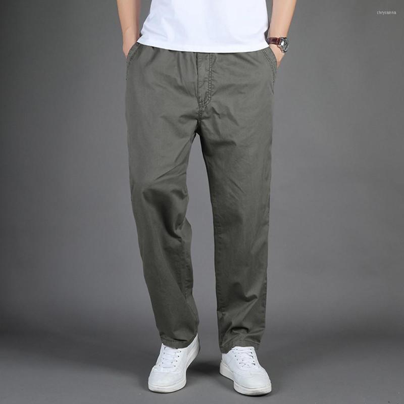 

Men's Pants Men's Casual Fashion Loose Outdoors Sports Overalls Long, Yellow