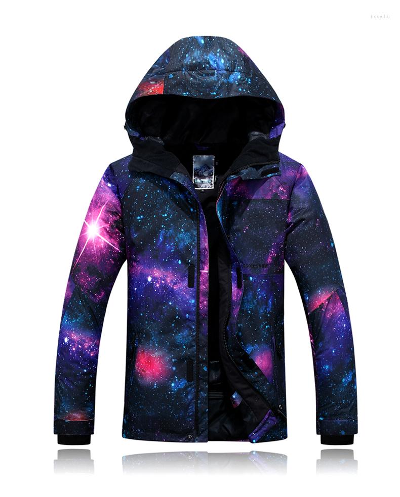 

Skiing Jackets GSOU SNOW Snowboard Jacket Men Colorful Winter Waterproof Breathable Windproof Outdoor Clothing Ski Warm Coat, 1510-001