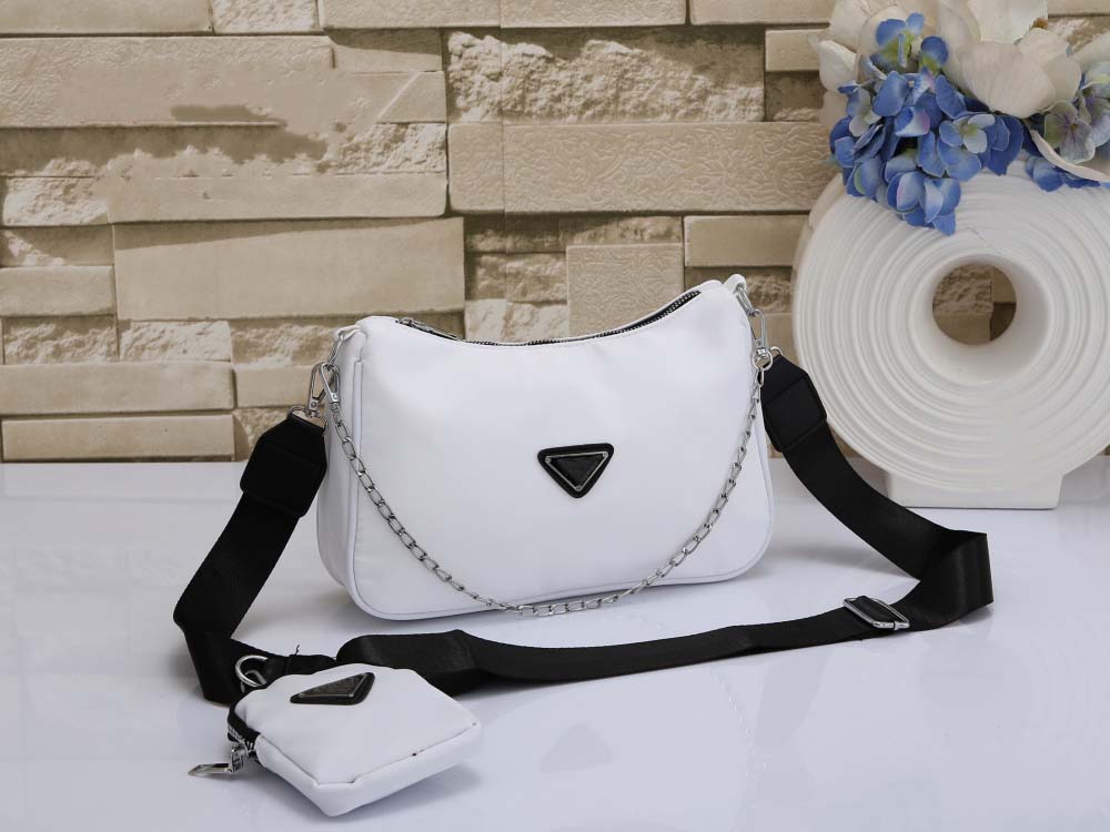 

2022 oxford cloth new single shoulder cross body handbag dinner bag, Pink