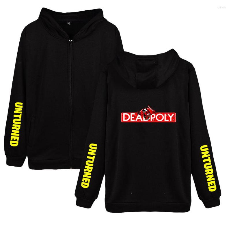 

Men's Hoodies DeadPoly Fashion Zipper Sweatshirt Casual Zip Hoodie Unqiue Long Sleeve Streetwear Oversized Tops, Navy17