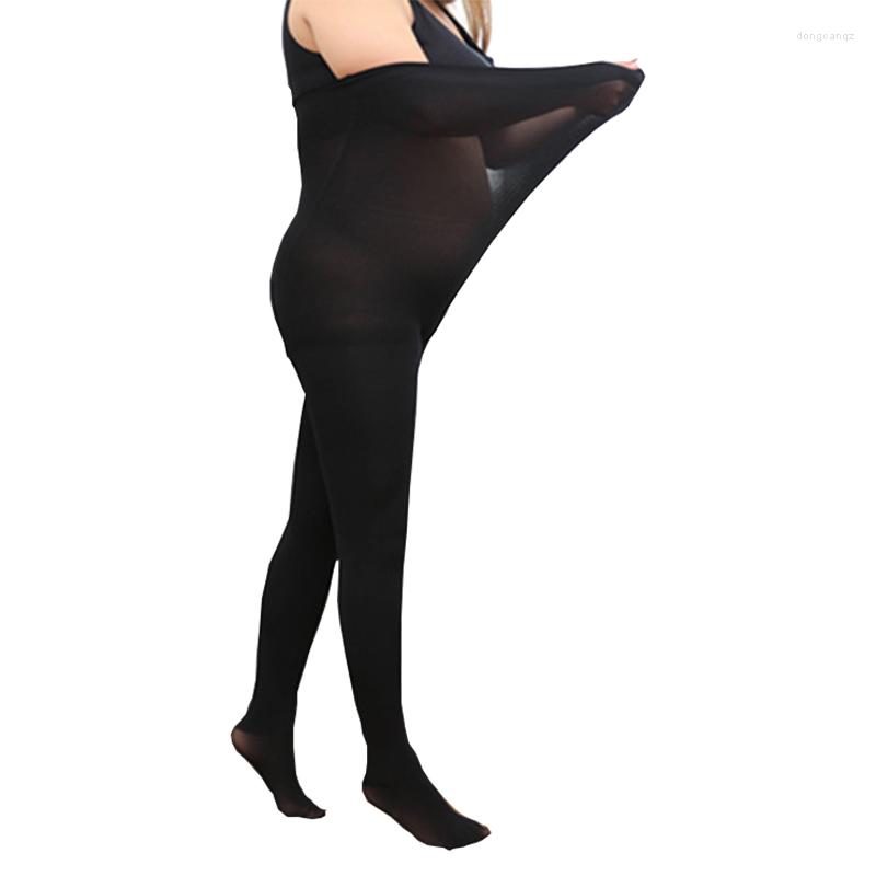 

Sports Socks Black Color Long Stockings Women Spring Autumn High Flexible Pantyhose Female Casual Leisure Wear, Black toeless