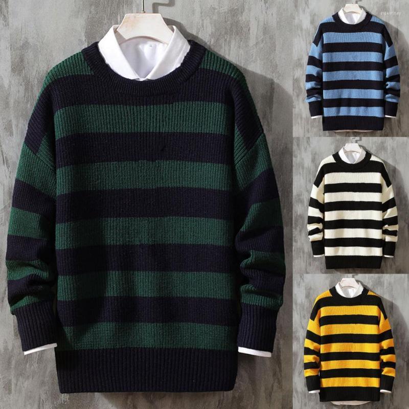 

Men's Sweaters Men Sweater Great Oversized Elastic Casual For Dating Spring, Green