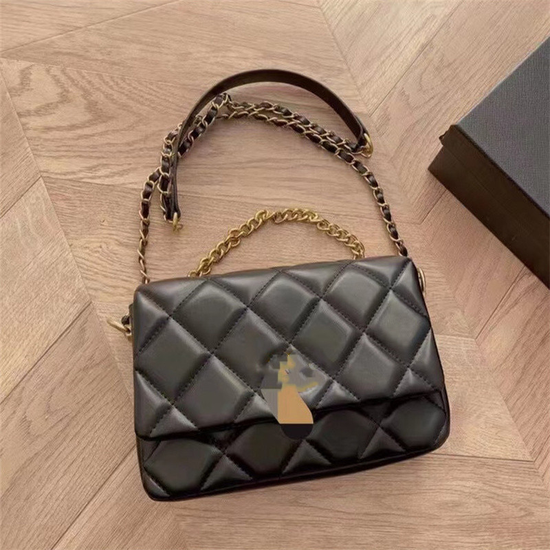 Mode 2023 avec un sac Messenger à une épaule Xiangjia nouveau sac carré classique en losange gras carré