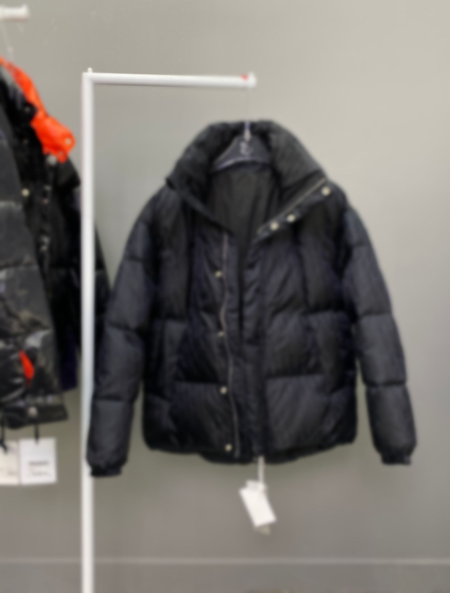 

22FF paris italy down jackets Casual Street Fashion Pockets Warm Men Women Couple Outwear free ship d1010, Black