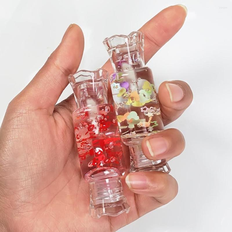 

Lip Gloss 5 Colors Personalized Transparent Moisturizing Private Label Cute Candy Mirror Nourishing Exfoliating Oil No Logo, 5 pieces no logo