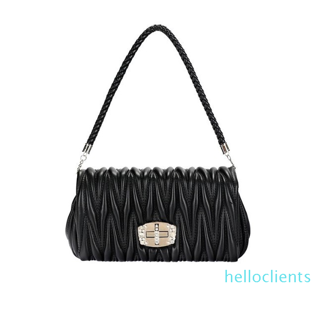 

2022 new fashion summer women handbag handbags Bags single shoulder water drill bag summer temperament fashion chain bag Multi Pochette top quality