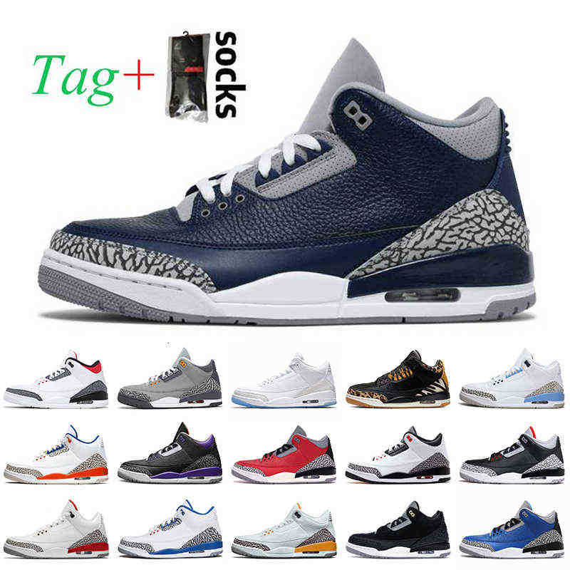 

2022 Top Fashion Georgetown Mens Outdoor Shoes Jumpman 3s UNC Laser ge Court Purple Cool Grey Katrina Animal Pack Traine air JORDON jordens, Item6 red cement 36-47