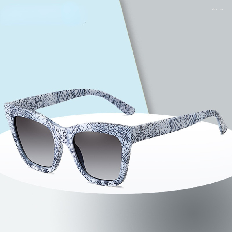 

Sunglasses Square Women PC Frame Sun Glasses Snake Pattern Big Driving Driver Shades Est Oversized