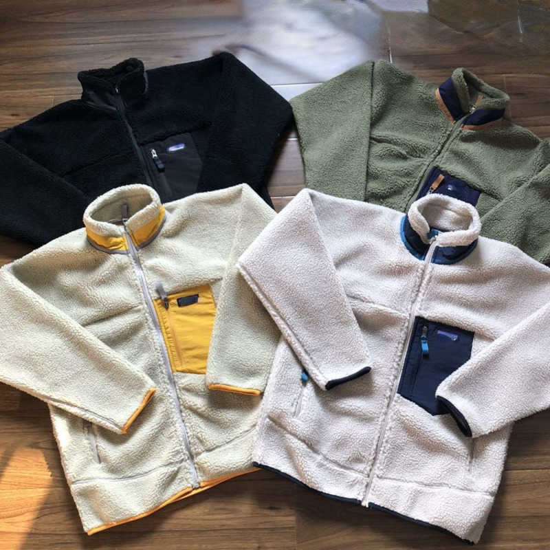 

Pata sweater designer wool coat warm coats men' cashmere jacket fashion zipper cardigan pocket women' long sleeve, White