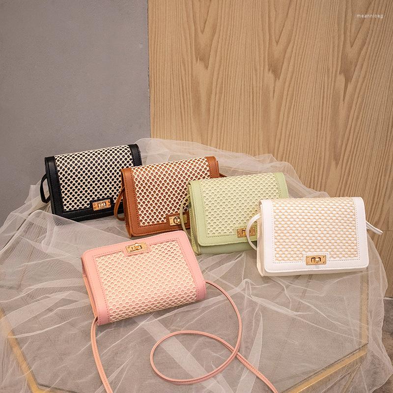 

Evening Bags Designer Luxury Crossbody For Women Shoulder Bag Chain PU Leather Ladies Messenger Female Clutch 2022 Handbags, 433-pink