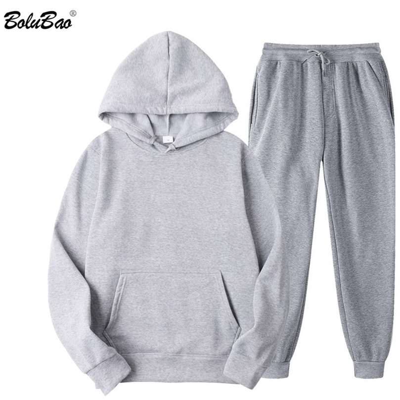 

Men' Tracksuits BOLUBAO Brand Men Sports Casual Sets Men' Hoodies Pants Two-Piece Suit Tracksuit Fashion Solid Color Sets Male 221008, Blue