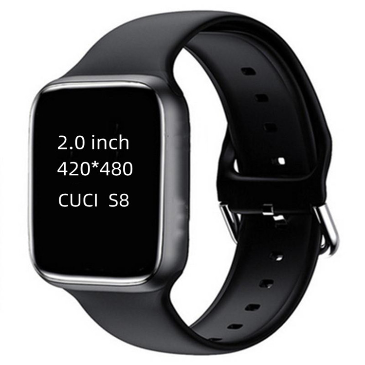 

smart watches series 8 2.0 inch Heart Rate fitness tracker Blood Pressure IP67 water proof Sports bluetooth Call Custom Dial 3UI pk DZ09 android wearfit watch 8