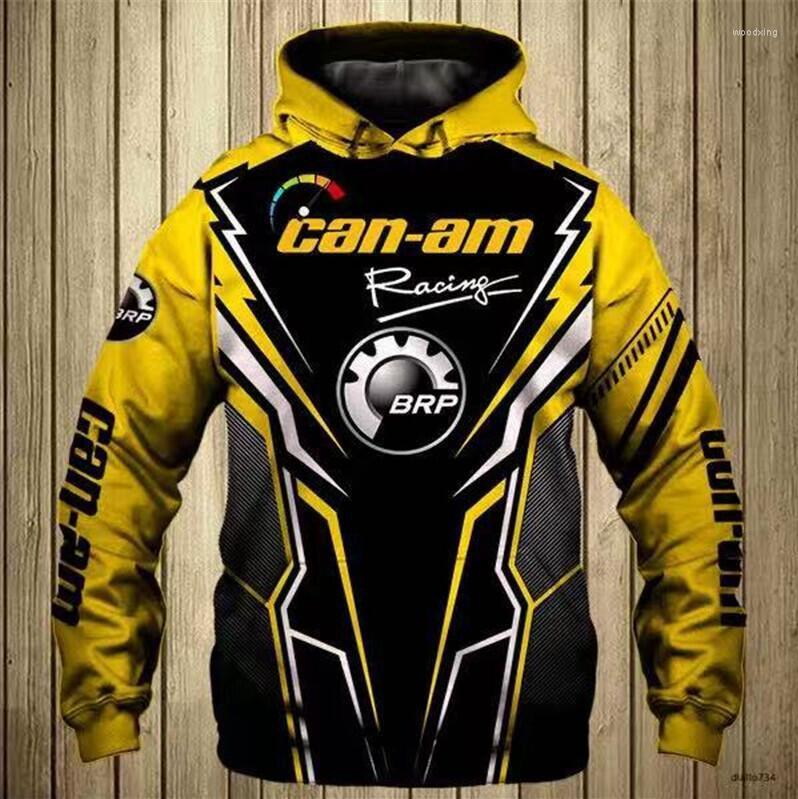

Men's Hoodies Sudadera Con Capucha De Nueva Para Hombre Logotipo BRP Can-am 3D Cremallera Exteriores Su, Wy-12-008